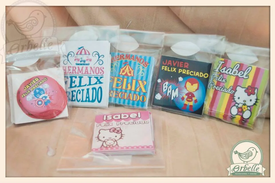 Sobres & stickers — detalle 2