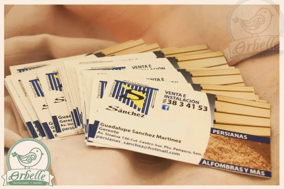 Tarjetas de presentación — detalle 5